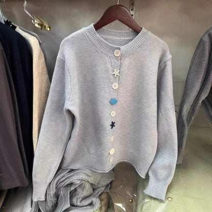 Women's playful knit sweater NOVAE