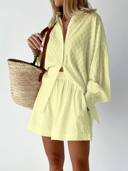 Women's structured shirt with a comfortable fit NOVAE