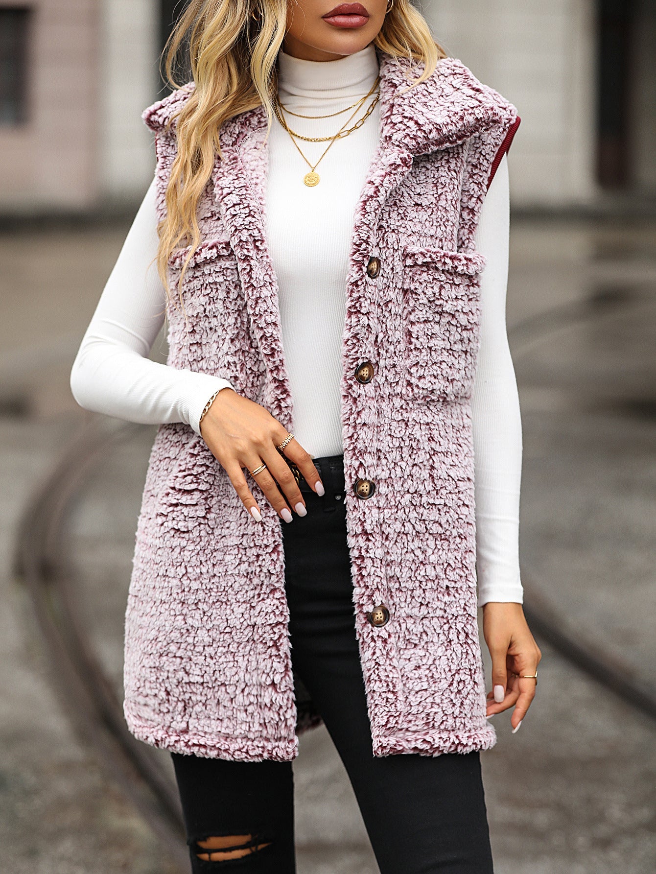 Women's cozy vest NOVAE