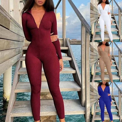 Women's long-sleeved jumpsuit NOVAE