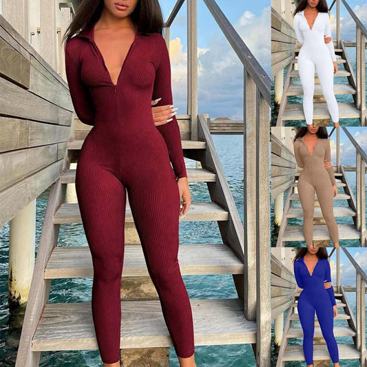 Women's long-sleeved jumpsuit NOVAE