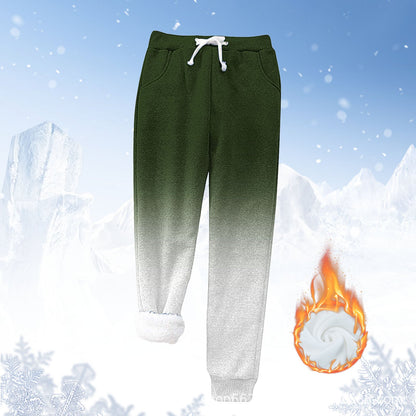 Women's fleece jogging pants with warm lining and elastic waistband NOVAE