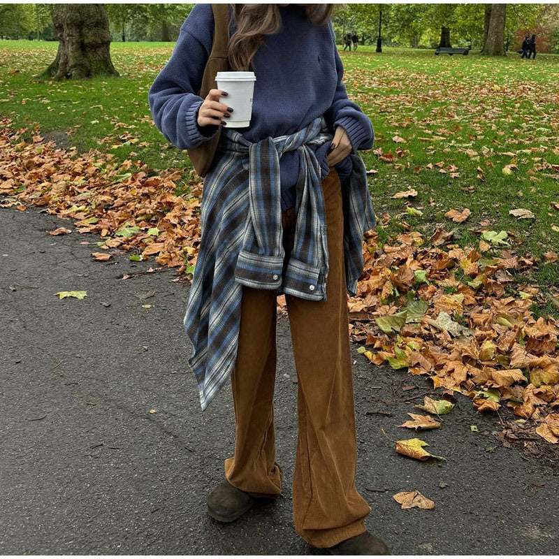 Women's casual knit sweater with trendy oversized cut NOVAE