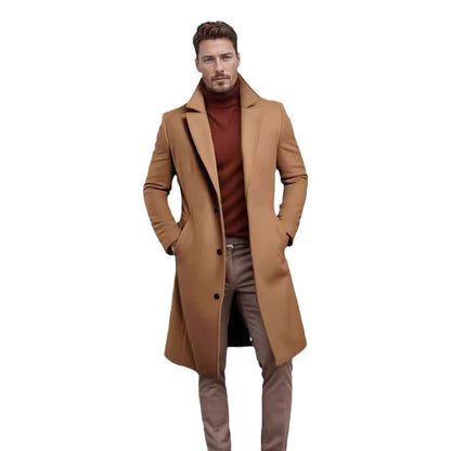 Men's elegant wool coat NOVAE
