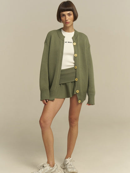 Women's comfortable oversized sweater and casual palazzo pants set NOVAE