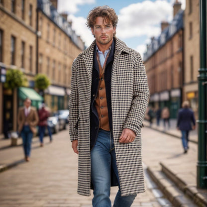 Men's classic wool coat NOVAE