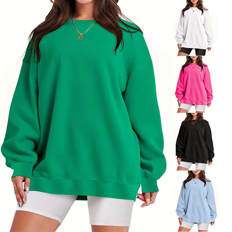 Women's oversized sweatshirt with a relaxed fit NOVAE