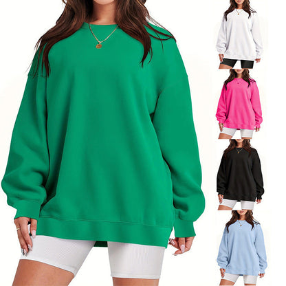 Women's oversized sweatshirt with a relaxed fit NOVAE
