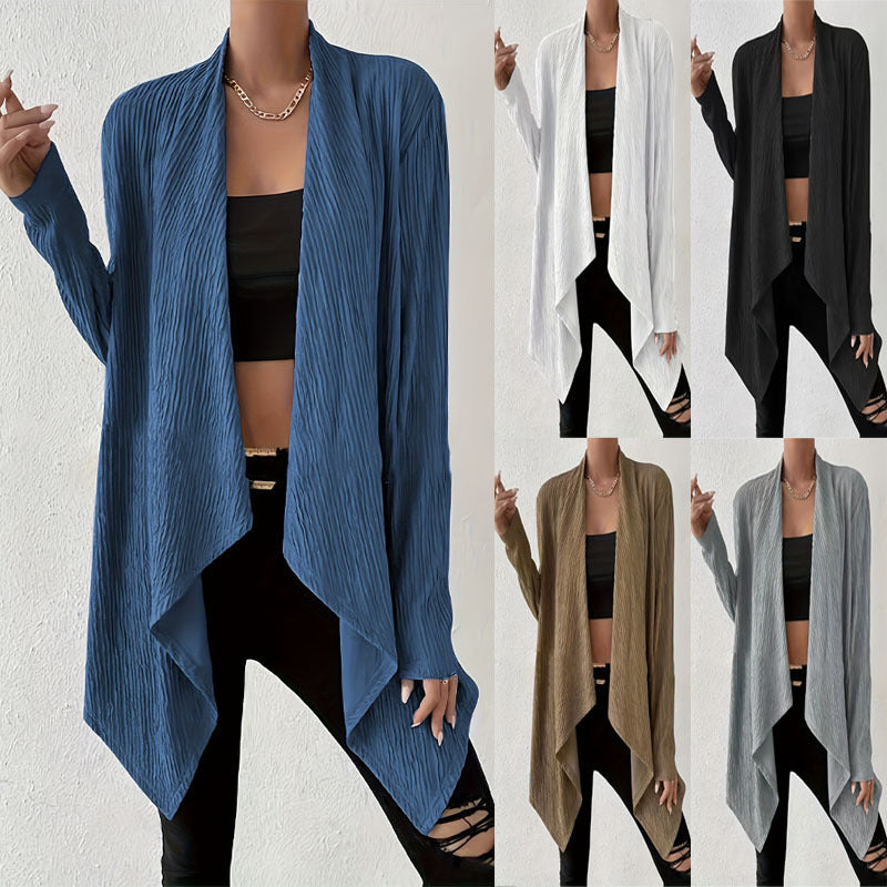 Women's wrap jacket in a casual style with a structured design NOVAE