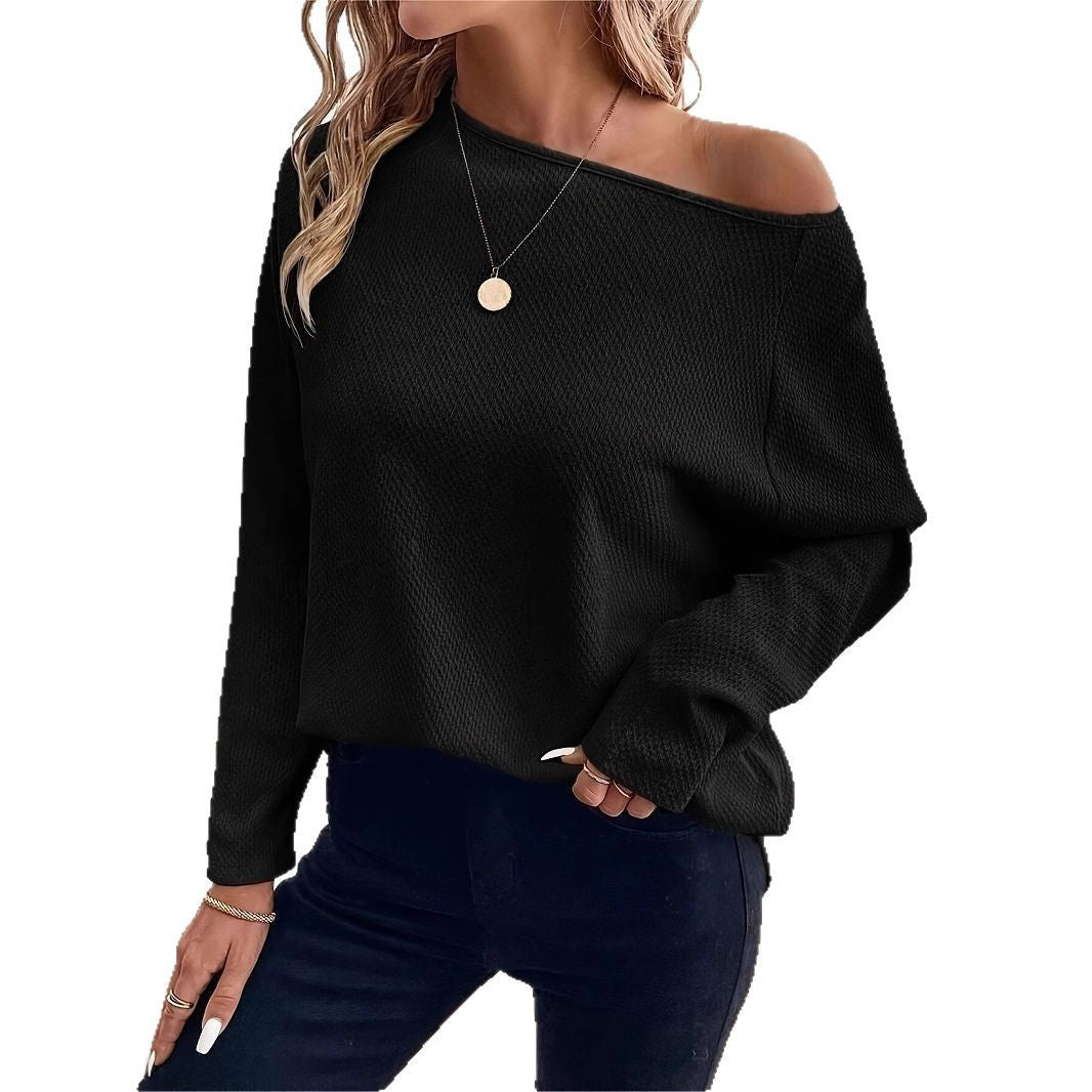 Women's Elegant Loose Fit Sweater Top NOVAE