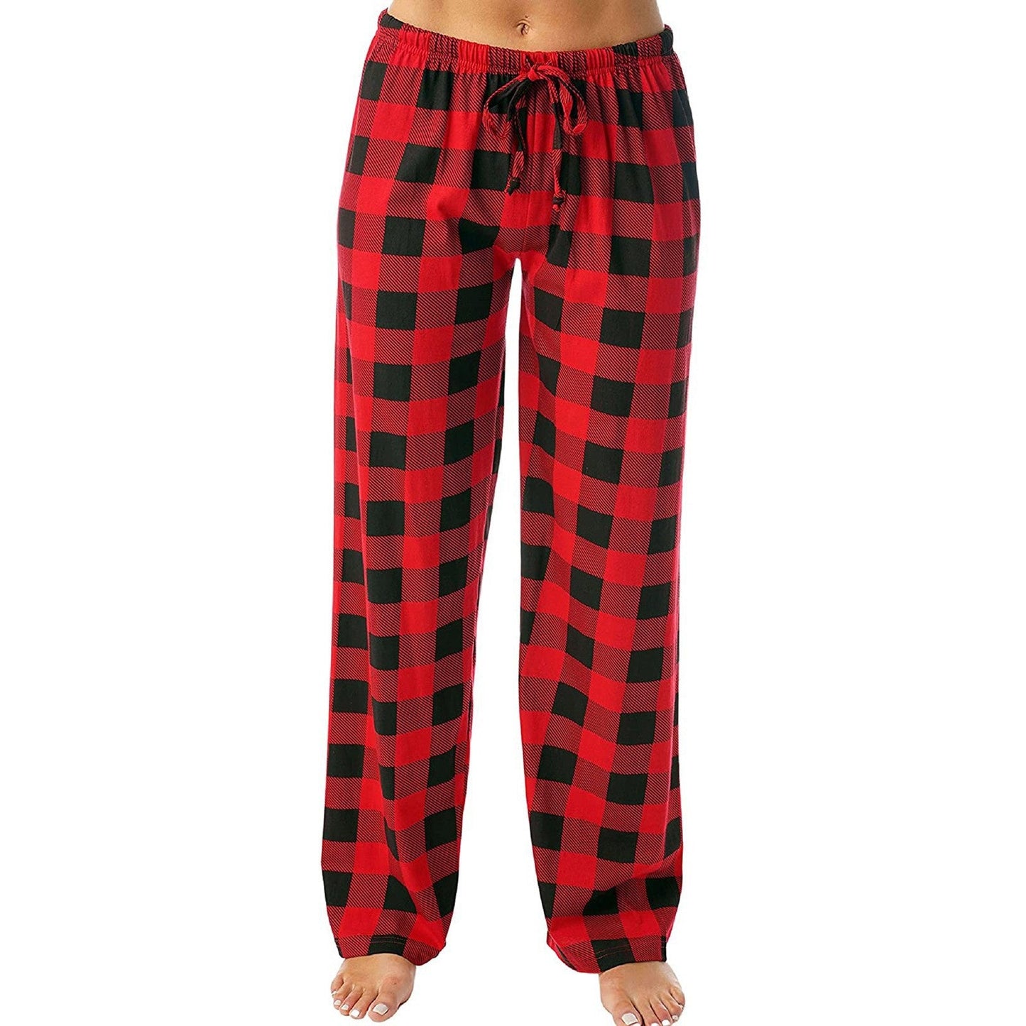 Women's leisure trousers in a checked cut NOVAE