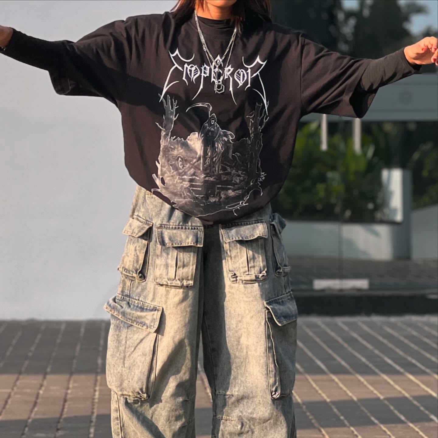 Women's cargo trousers in a casual utility style NOVAE