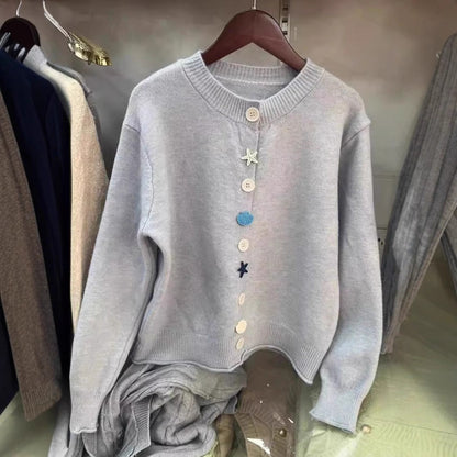 Women's playful knit sweater NOVAE