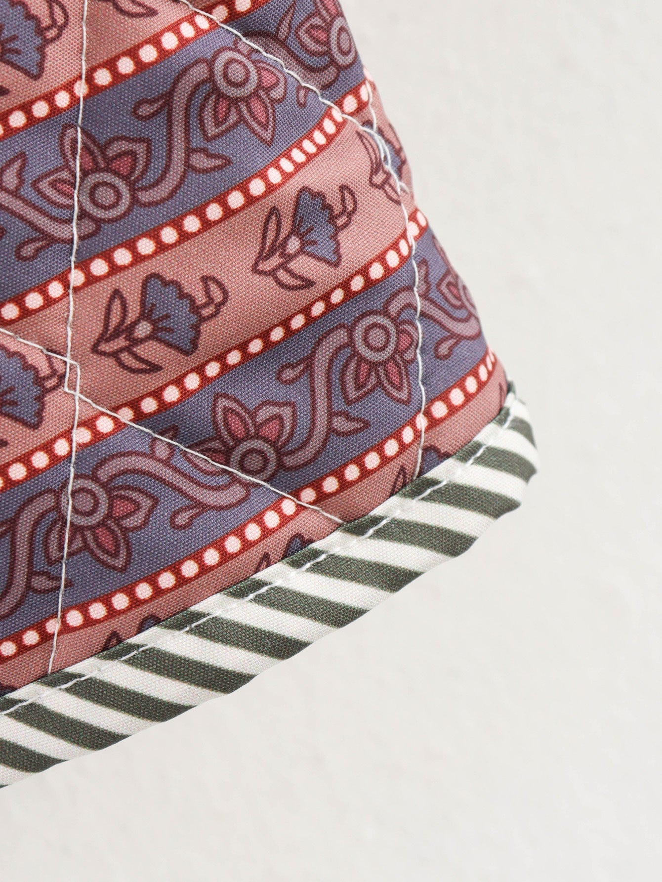 Women's patchwork jacket with floral patterns and a wide cut NOVAE