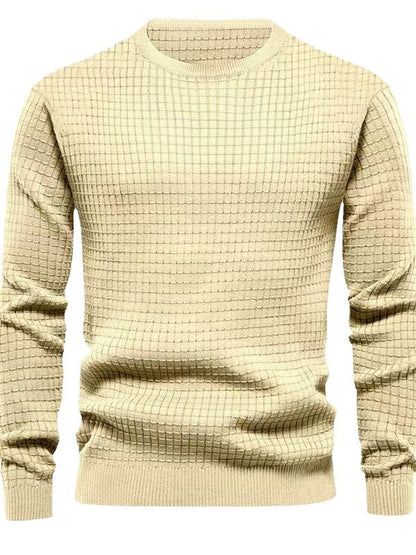 Men's structured knit sweater NOVAE