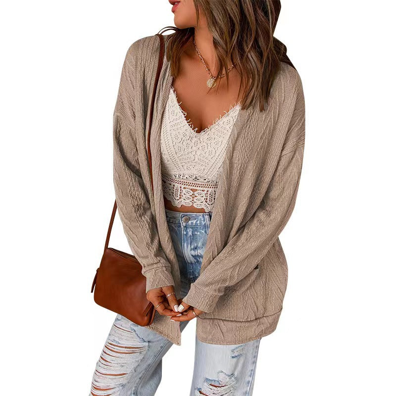 Women's casual long cardigan NOVAE