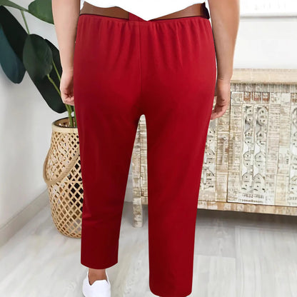 Women's Classic High-Waisted Wide-Leg Trousers NOVAE