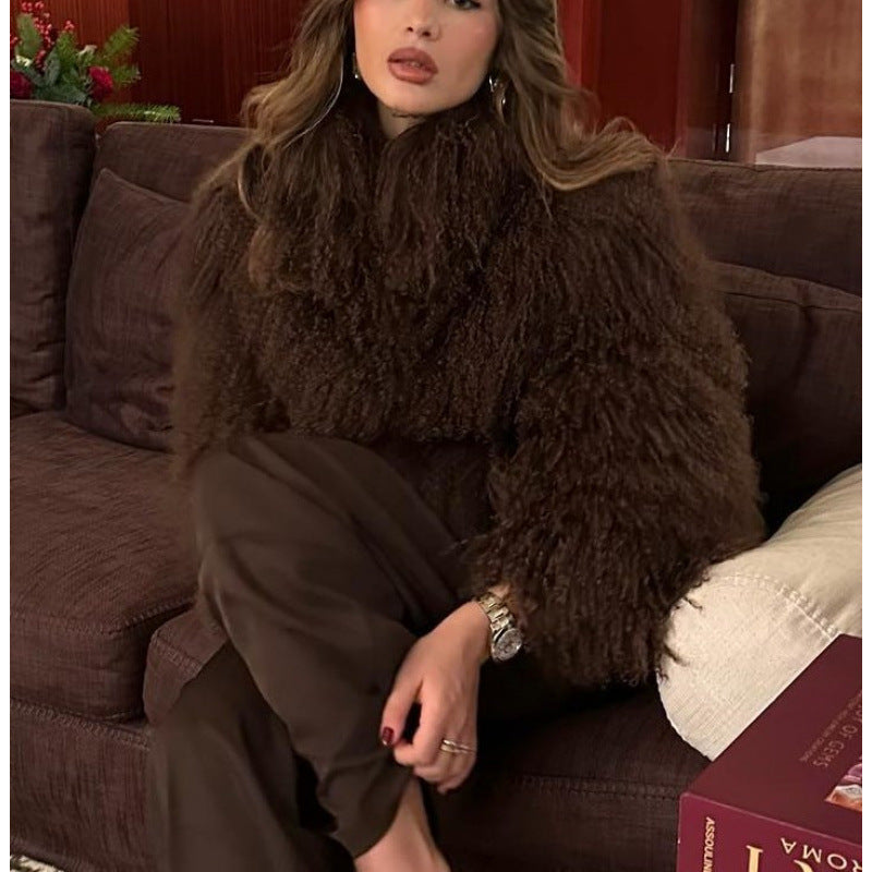 Women's cuddly jacket NOVAE