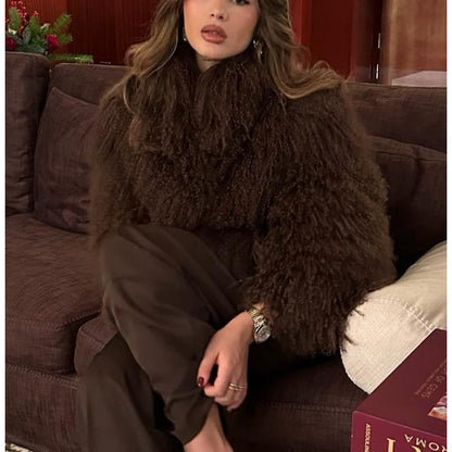 Women's cuddly jacket NOVAE