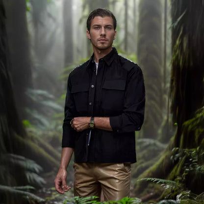 Men's casual summer jacket with wind protection NOVAE