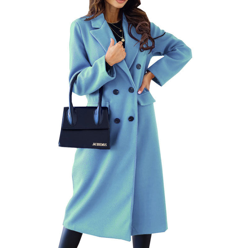 Women's Elegant and fashionable wool coat NOVAE