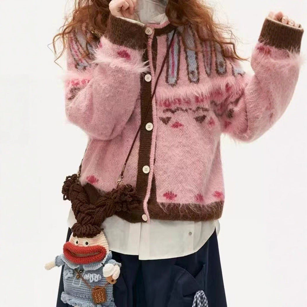 Women's Fashionable Knit Sweater NOVAE