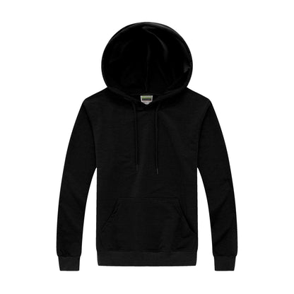 Women's hooded sweatshirt with practical kangaroo pocket and high-quality cotton blend NOVAE