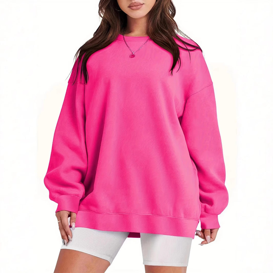 Women's oversized sweatshirt with a relaxed fit NOVAE