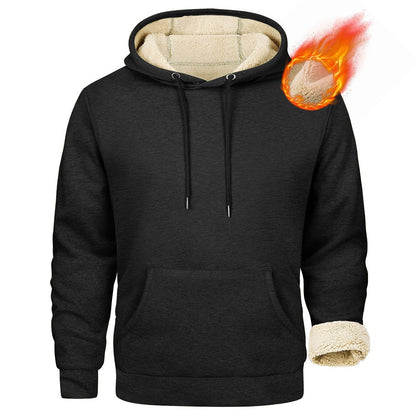 Men's fleece hoodie with cozy inner lining NOVAE