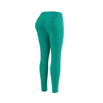 Women's sporty leggings with a textured surface NOVAE