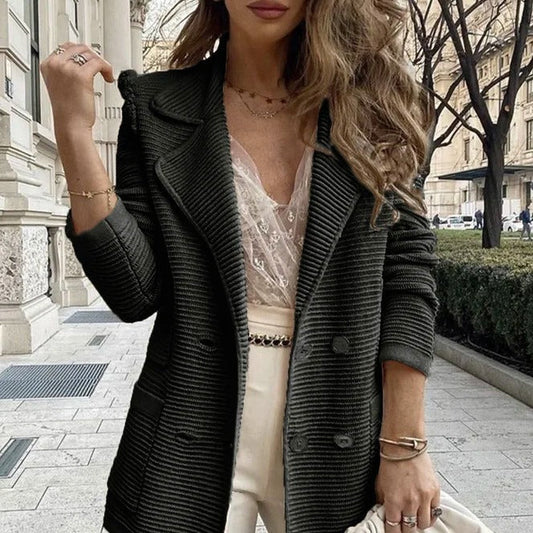 Women's Stylish Knit Blazer NOVAE