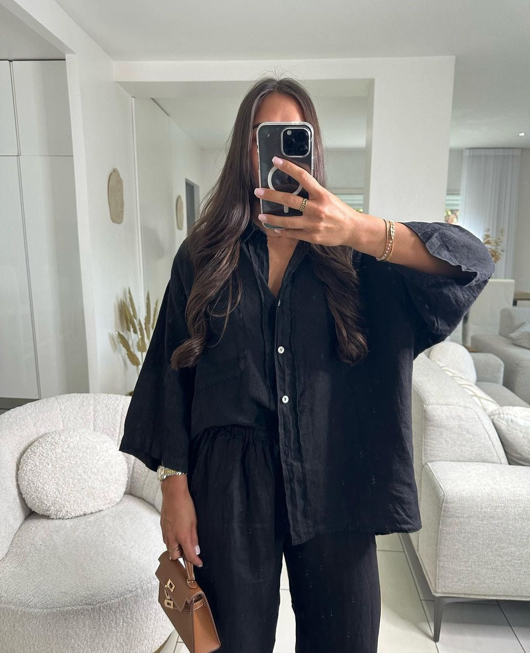 Women's Lightweight Linen Shirt NOVAE