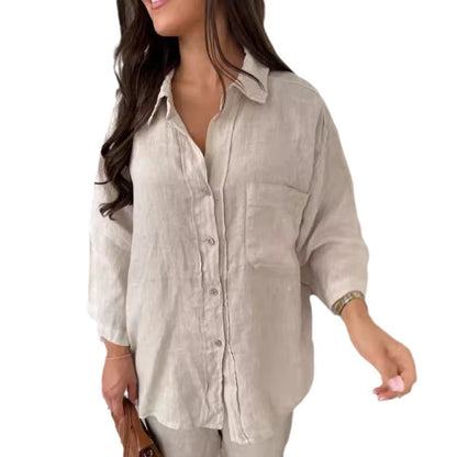 Women's Lightweight Linen Shirt NOVAE