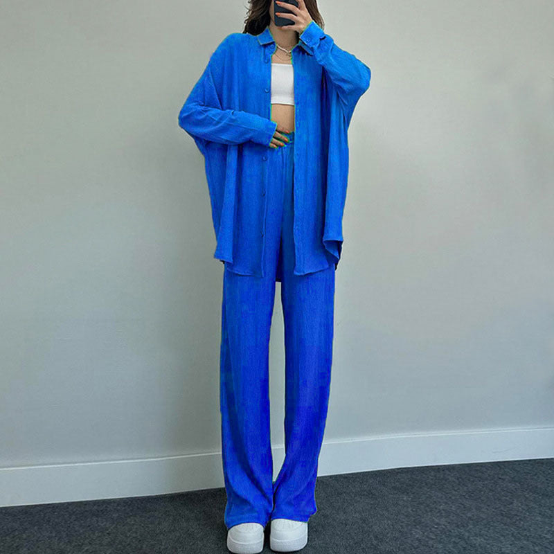 Women's casual jumpsuit with chic shirt NOVAE