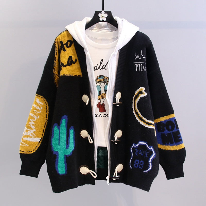 Women's casual hooded cardigan NOVAE