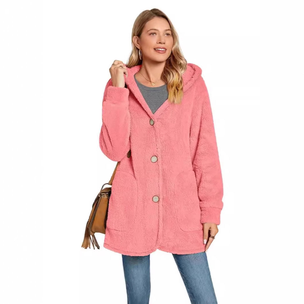 Women's cozy and cuddly hooded vest NOVAE