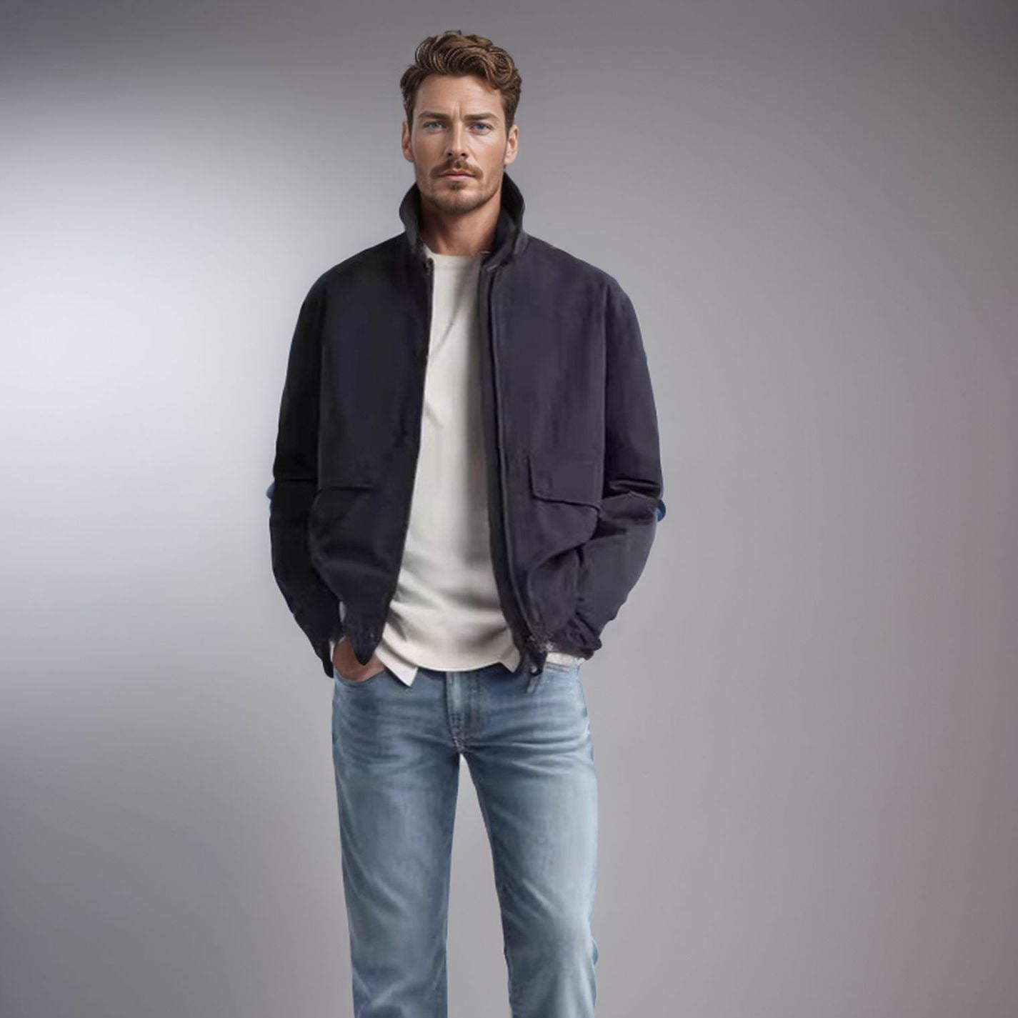 Men's lightweight reversible vest NOVAE