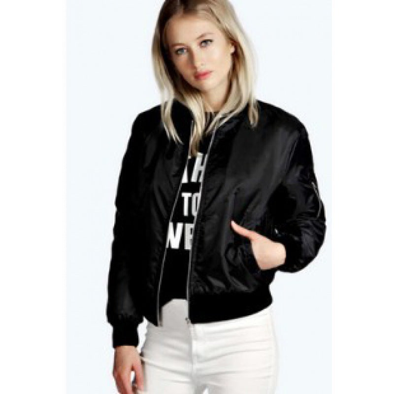 Women's bomber jacket with a relaxed fit and practical pockets NOVAE