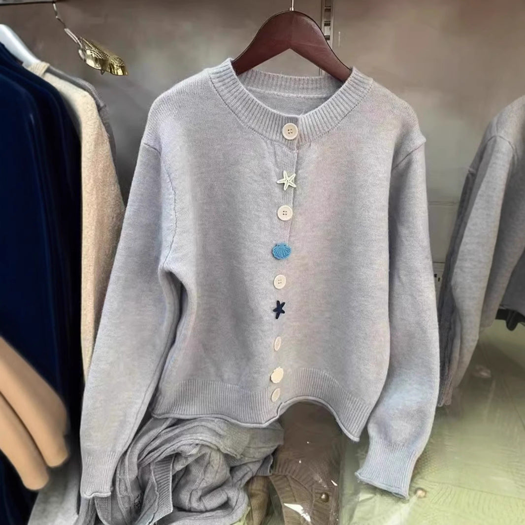 Women's playful knit sweater NOVAE