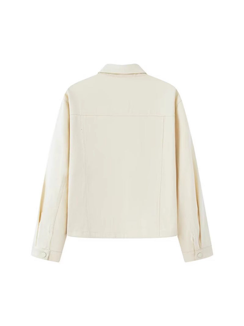 Women's fashionable utility jacket with large pockets and trendy cut NOVAE