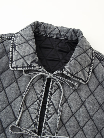 Women's quilted jacket with a relaxed fit NOVAE