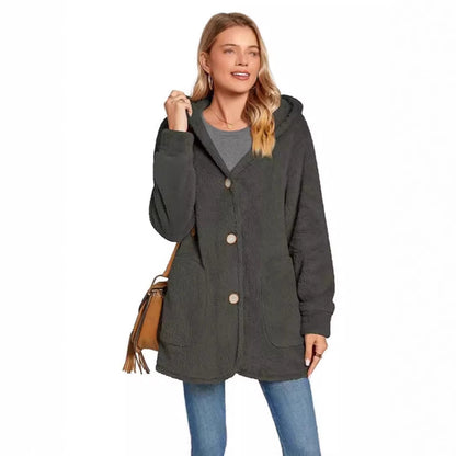 Women's cozy and cuddly hooded vest NOVAE