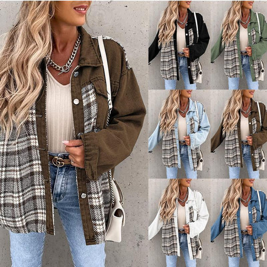 Women's fashionable overshirt jacket NOVAE