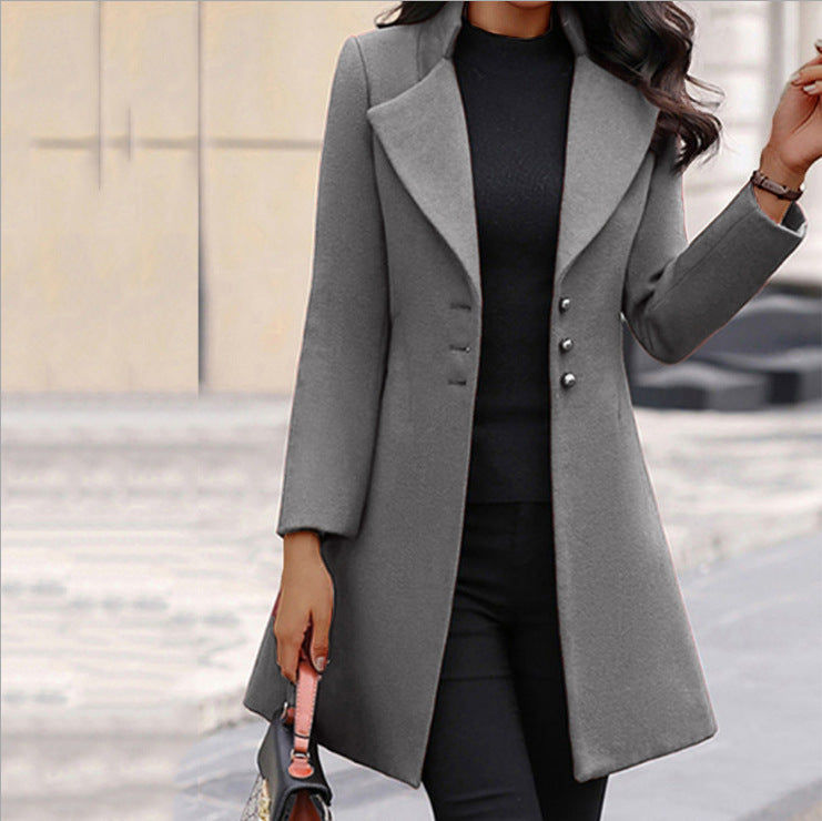 Women's elegant and stylish wool coat NOVAE