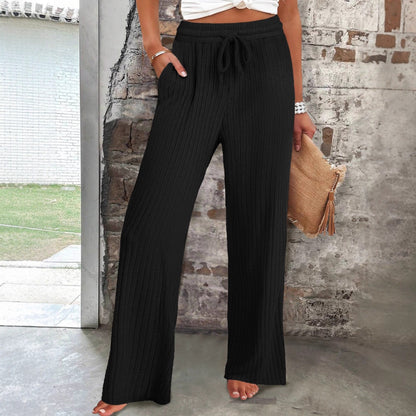Women's relaxed knit trousers NOVAE