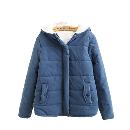 Women's quilted transitional jacket with cozy fleece lining and practical pockets NOVAE