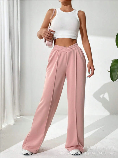 Women's Wide-Leg Leisure Trousers NOVAE