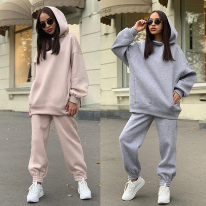 Women's Leisure Hoodie and Jogging Pants Set NOVAE