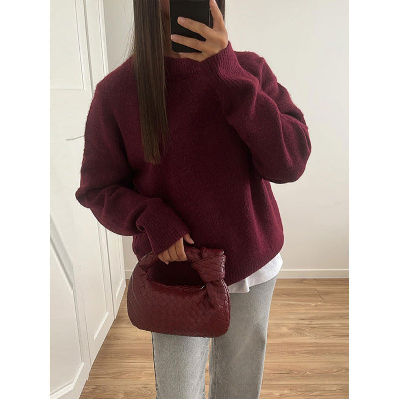 Women's Original Cut Knit Sweater with Soft Material NOVAE