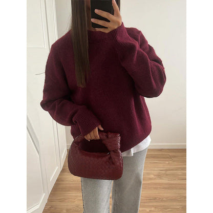 Women's Original Cut Knit Sweater with Soft Material NOVAE